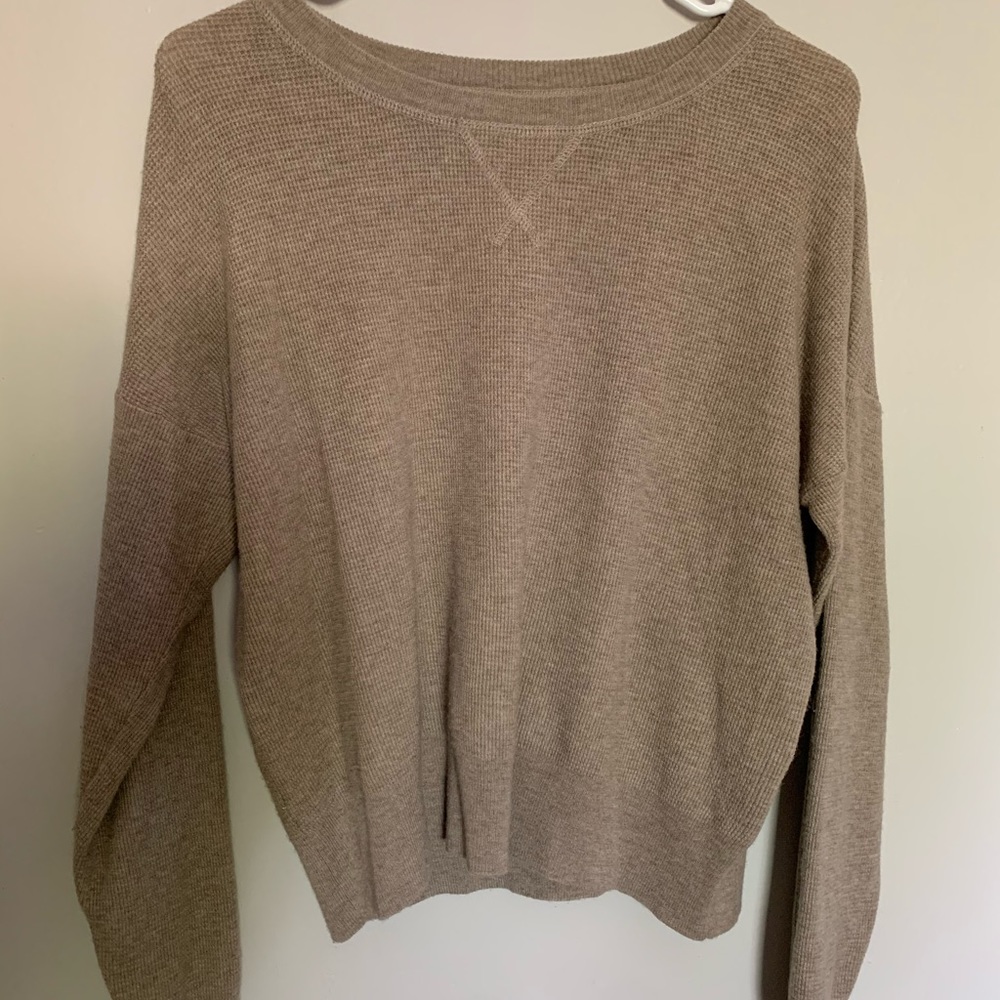 Carly Jean Los Angeles (CJLA) Waffle Knit Sweater